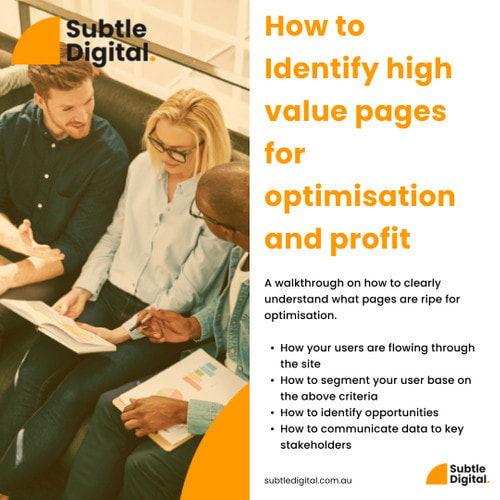 Identifying high-value pages for profit