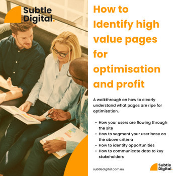 Identifying high-value pages for profit