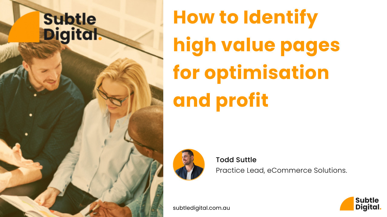 A group of people learning how to optimise high-value ecommerce pages