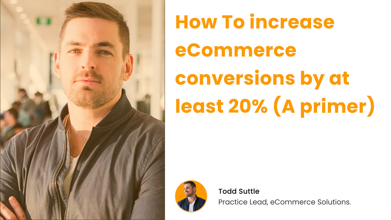 Merchant learns about conversion rate analysis