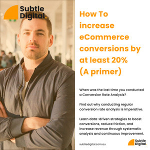 How to increase eCommerce conversions by 20%